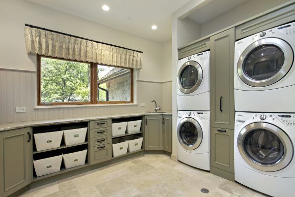 Laundry Storage Installation in Porter