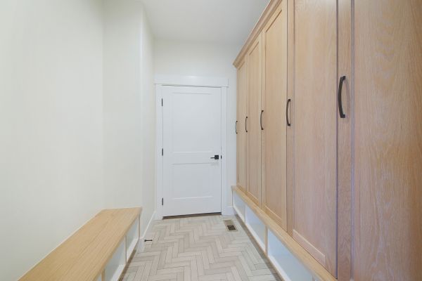 Mudroom Cupboard Installation in Porter
