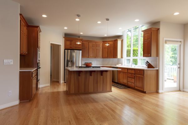 Oak Kitchen Cabinet Repair in Porter